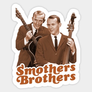 The Smothers Brothers Sepia Tribute Sticker